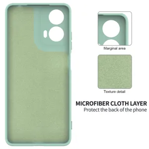 RUBBER Ochranný kryt pre  Motorola Moto G04 / G24 / G24 Power zelený