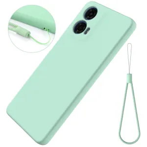 RUBBER Ochranný kryt pre  Motorola Moto G04 / G24 / G24 Power zelený