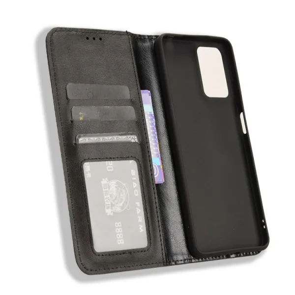 BUSINESS Peňaženkový kryt pre Motorola Moto G04 / G24 / G24 Power čierny