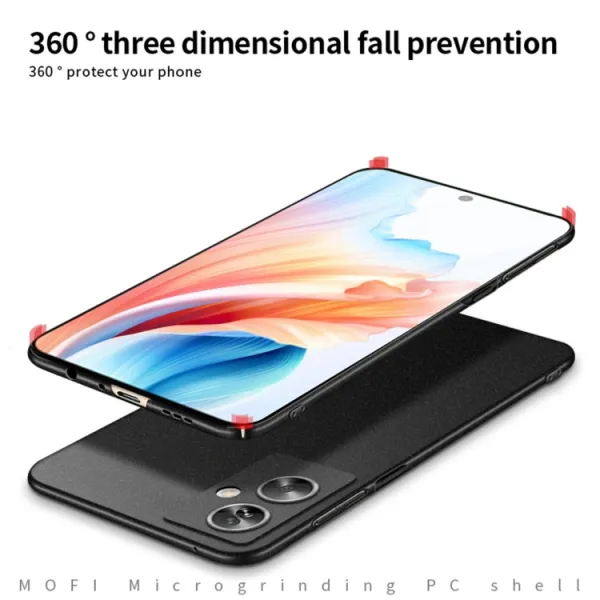 MOFI FANDUN Plastový kryt pre Oppo A79 5G modrý