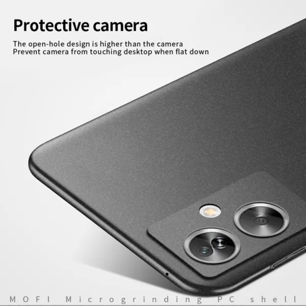 MOFI FANDUN Plastový kryt pre Oppo A79 5G modrý