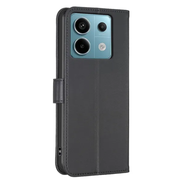 ART CLOVER Peňaženkový obal pre Xiaomi Redmi Note 13 Pro čierny