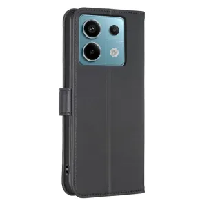 ART CLOVER Peňaženkový obal pre Xiaomi Redmi Note 13 Pro čierny