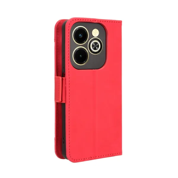 SLOT Peňaženkový obal pre Infinix Hot 40i červený