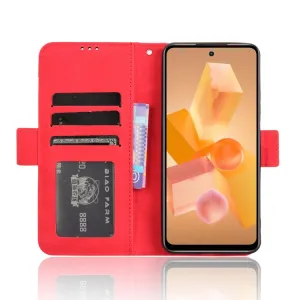SLOT Peňaženkový obal pre Infinix Hot 40i červený