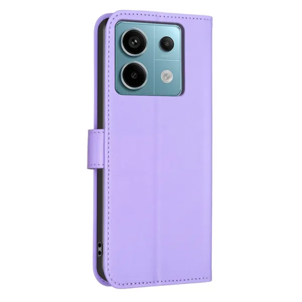 ART CLOVER Peňaženkový obal pre Xiaomi Redmi Note 13 Pro fialový