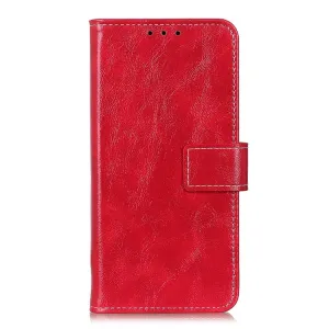 RETRO Peňaženkové puzdro Xiaomi Poco X6 Pro 5G červené