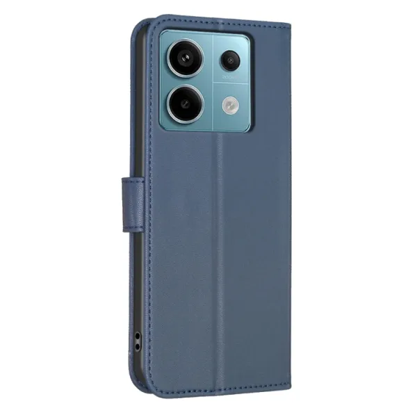 ART CLOVER Peňaženkový obal pre Xiaomi Redmi Note 13 Pro modrý