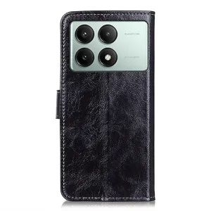 RETRO Peňaženkové puzdro Xiaomi Poco X6 Pro 5G čierne