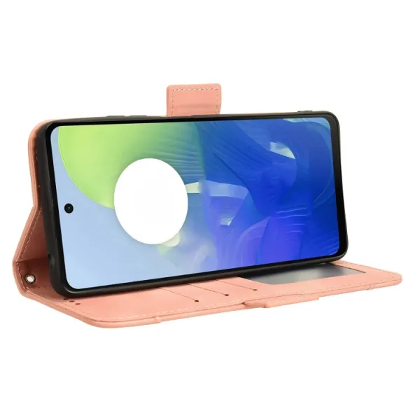 SLOT Peňaženkový obal pre Motorola Moto G04 / G24 / G24 Power ružový