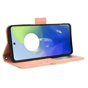 SLOT Peňaženkový obal pre Motorola Moto G04 / G24 / G24 Power ružový