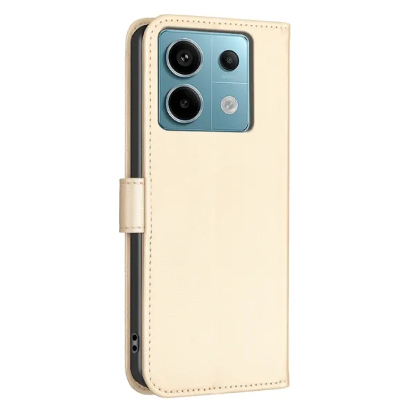 ART CLOVER Peňaženkový obal pre Xiaomi Redmi Note 13 Pro zlatý
