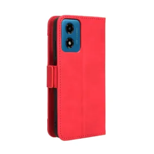 SLOT Peňaženkový obal pre Motorola Moto G04 / G24 / G24 Power červený