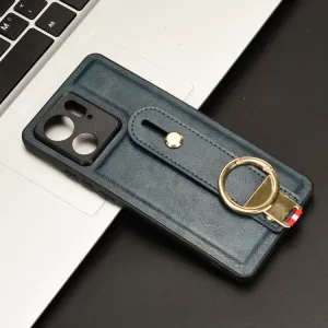HANDY Ochranný kryt s držiakom Motorola Edge 40 modrý