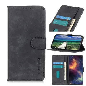 KHAZNEH RETRO Peňaženkové puzdro pre Xiaomi Poco X6 Pro 5G čierne
