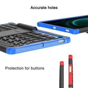STAND Extra odolný obal Samsung Galaxy Tab S9 FE / Tab S10 FE / Tab S10 Lite fialový