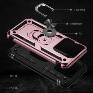 RING Kryt s držiakom pre Xiaomi 14 ružový