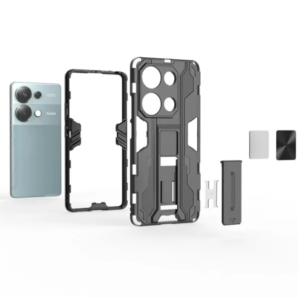 SUPERSONIC Odolný obal pre Xiaomi Redmi Note 13 Pro modrý