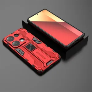 SUPERSONIC Odolný obal pre Xiaomi Redmi Note 13 Pro červený