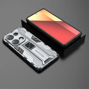 SUPERSONIC Odolný obal pre Xiaomi Redmi Note 13 Pro šedý