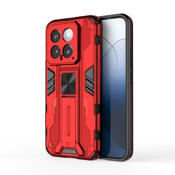 SUPERSONIC Odolný obal pre Xiaomi 14 červený