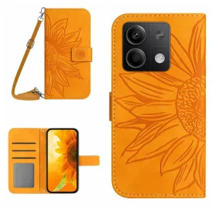 ART SUNFLOWER Peňaženkový obal pre Xiaomi Redmi Note 13 žltý