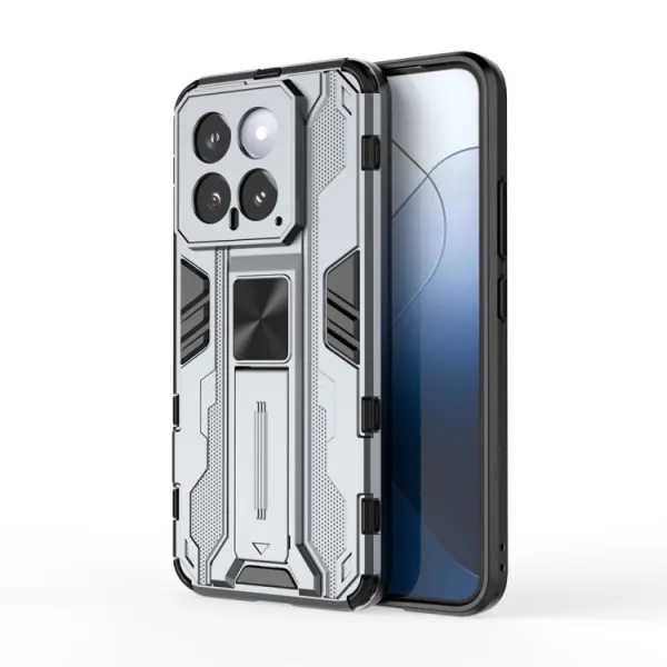 SUPERSONIC Odolný obal pre Xiaomi 14 šedý