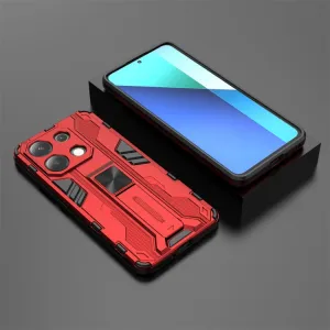 SUPERSONIC Odolný obal pre Xiaomi Redmi Note 13 červený