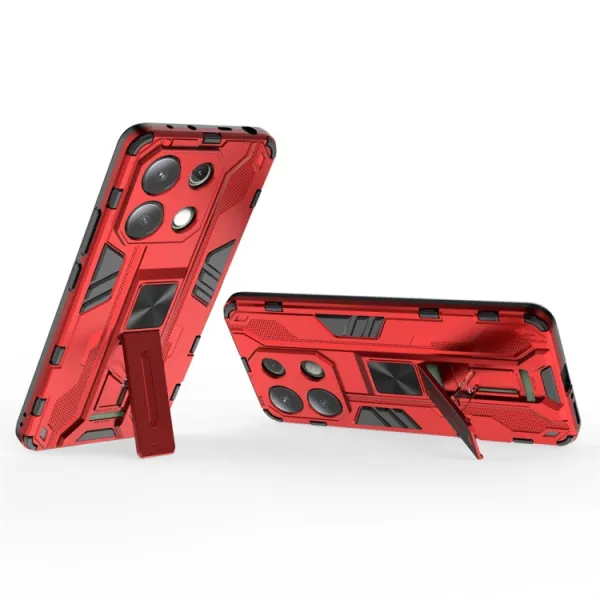 SUPERSONIC Odolný obal pre Xiaomi Redmi Note 13 červený