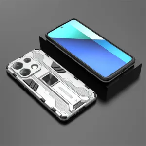 SUPERSONIC Odolný obal pre Xiaomi Redmi Note 13 strieborný
