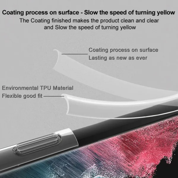 IMAK Ochranný silikónový obal pre Xiaomi Redmi Note 13 čierny