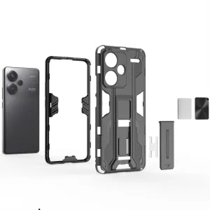 SUPERSONIC Odolný obal pre Xiaomi Redmi Note 13 Pro+ 5G  šedý