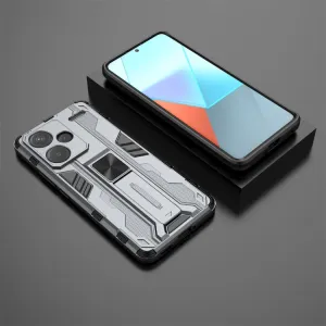 SUPERSONIC Odolný obal pre Xiaomi Redmi Note 13 Pro+ 5G  šedý