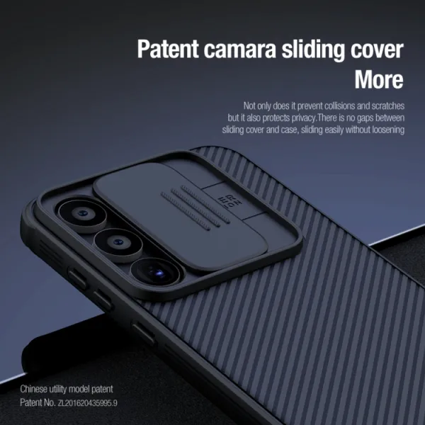 NILLKIN CAMSHIELD PRO Kryt pre Samsung Galaxy A55 5G modrý