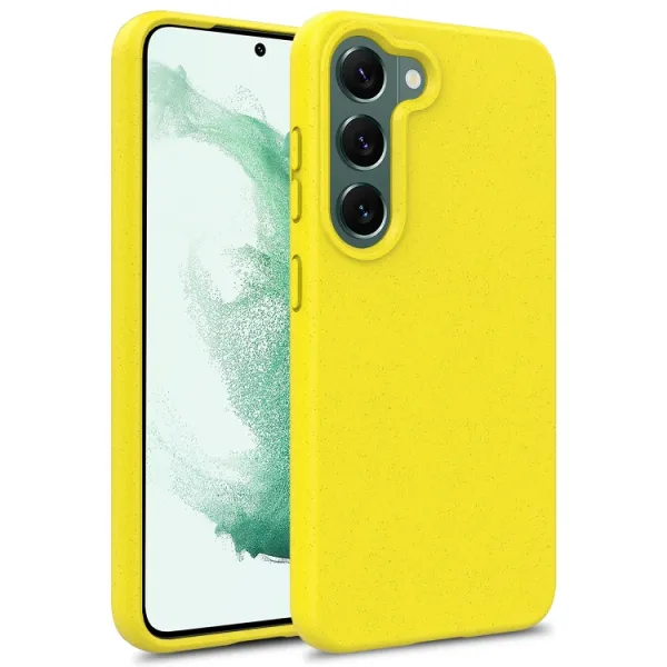 ECO RUBBER Ochranný obal Samsung Galaxy S24 Plus 5G žltý