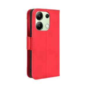 SLOT Peňaženkový obal pre Xiaomi Redmi Note 13 červený