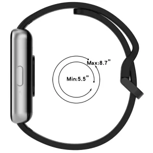 SILICONE Vymeniteľný remienok pre Samsung Galaxy Fit3 tmavozelený
