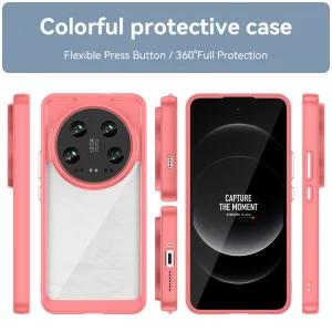 CRYSTAL Ochranný kryt pre Xiaomi 14 Ultra červený