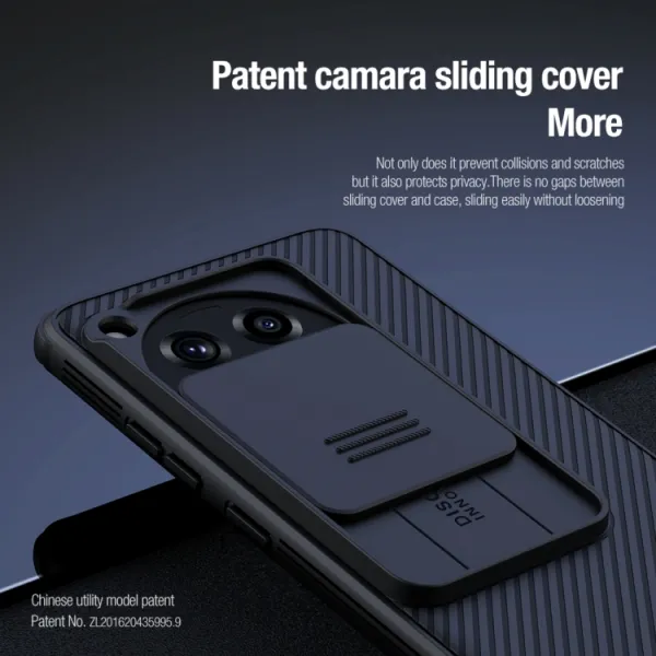 NILLKIN CAMSHIELD PRO Kryt pre OnePlus 12R  čierny