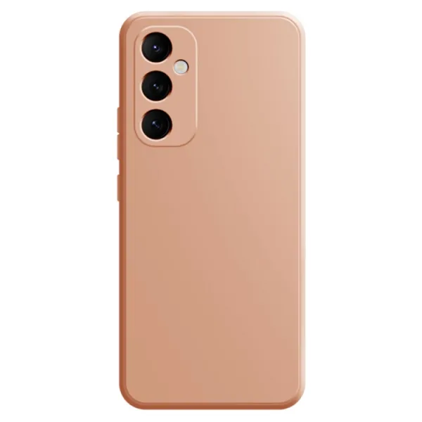 RUBBER PRO Ochranný kryt pre Samsung Galaxy A55 5G lososovo ružový