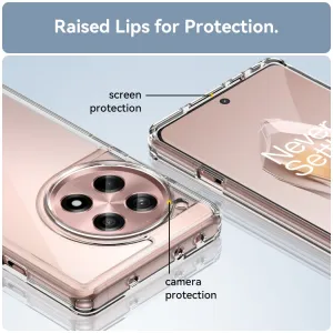 CRYSTAL Ochranný kryt pre OnePlus 12R priehľadný