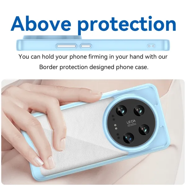 CRYSTAL Ochranný kryt pre Xiaomi 14 Ultra modrý
