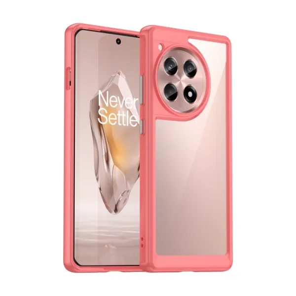 CRYSTAL Ochranný kryt pre OnePlus 12R červený