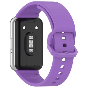 SILICONE Vymeniteľný remienok pre Samsung Galaxy Fit3 fialový