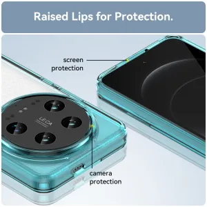 CRYSTAL Ochranný kryt pre Xiaomi 14 Ultra tyrkysový