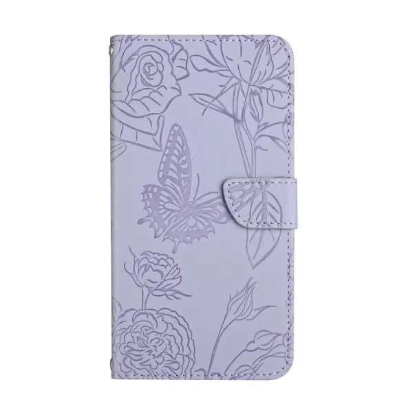 ART BLOSSOM Peňaženkový kryt pre Xiaomi Redmi A3 fialový