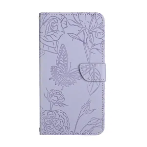 ART BLOSSOM Peňaženkový kryt pre Xiaomi Redmi A3 fialový