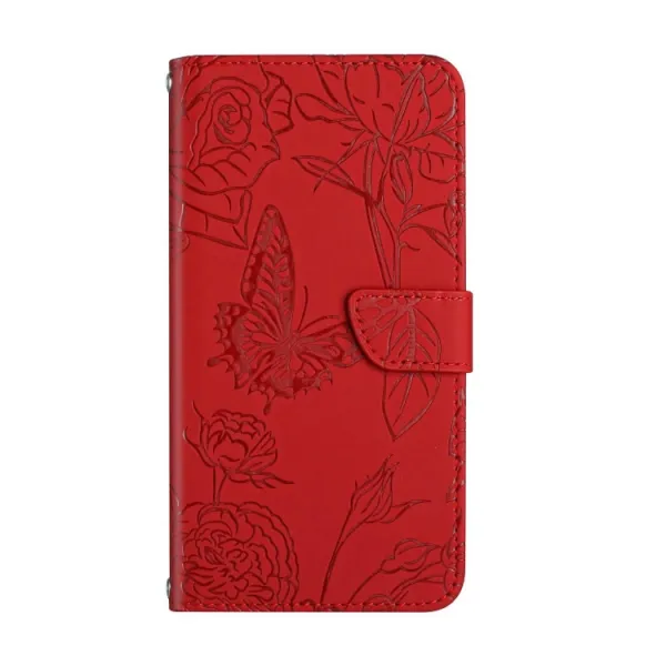 ART BLOSSOM Peňaženkový kryt pre Xiaomi 14 Ultra červený