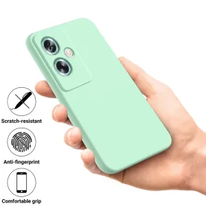 RUBBER Ochranný kryt pre OnePlus Nord N30 SE 5G zelený