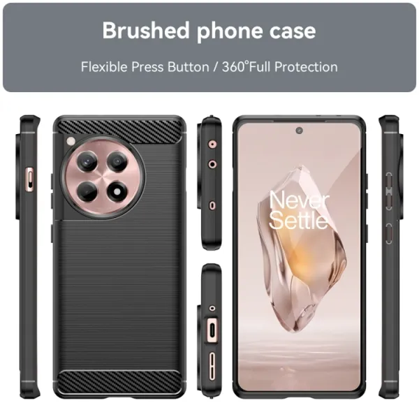 FLEXI TPU Ochranný kryt OnePlus 12R čierny
